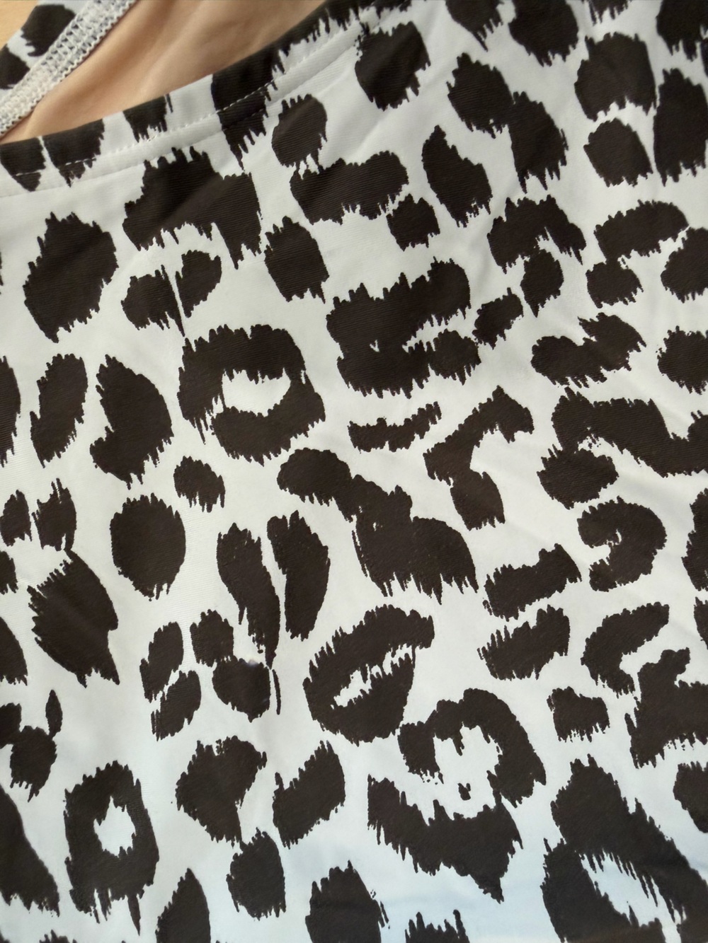 J. Crew High-Waist Leopard Print Bikini Bottoms - Brown/White - Picture 4 of 5